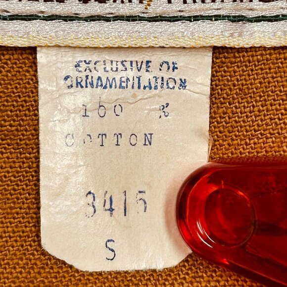 Vintage American Field Hunting Vest Size S Canvas Workwear Utility Button-Down - Picture 13 of 14